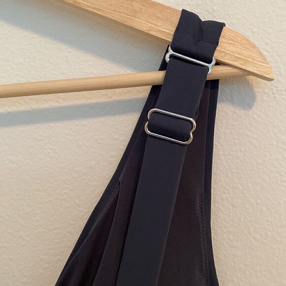 NWT H@M Gray One Piece Swimsuit Size Large - Picture 8 of 11